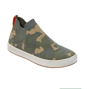 L.L. Bean camo knit sock sneakers